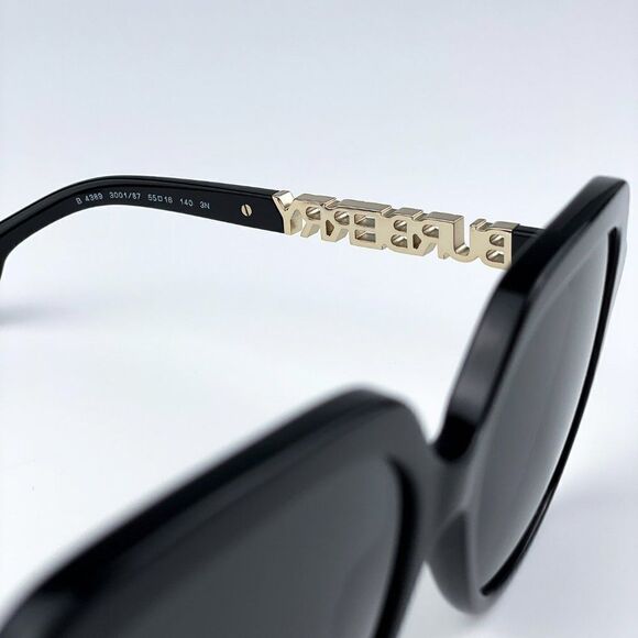 SALE! NEW Burberry BE4389 Joni 300187  Black Dark Grey Square Women Sunglasses main image 9